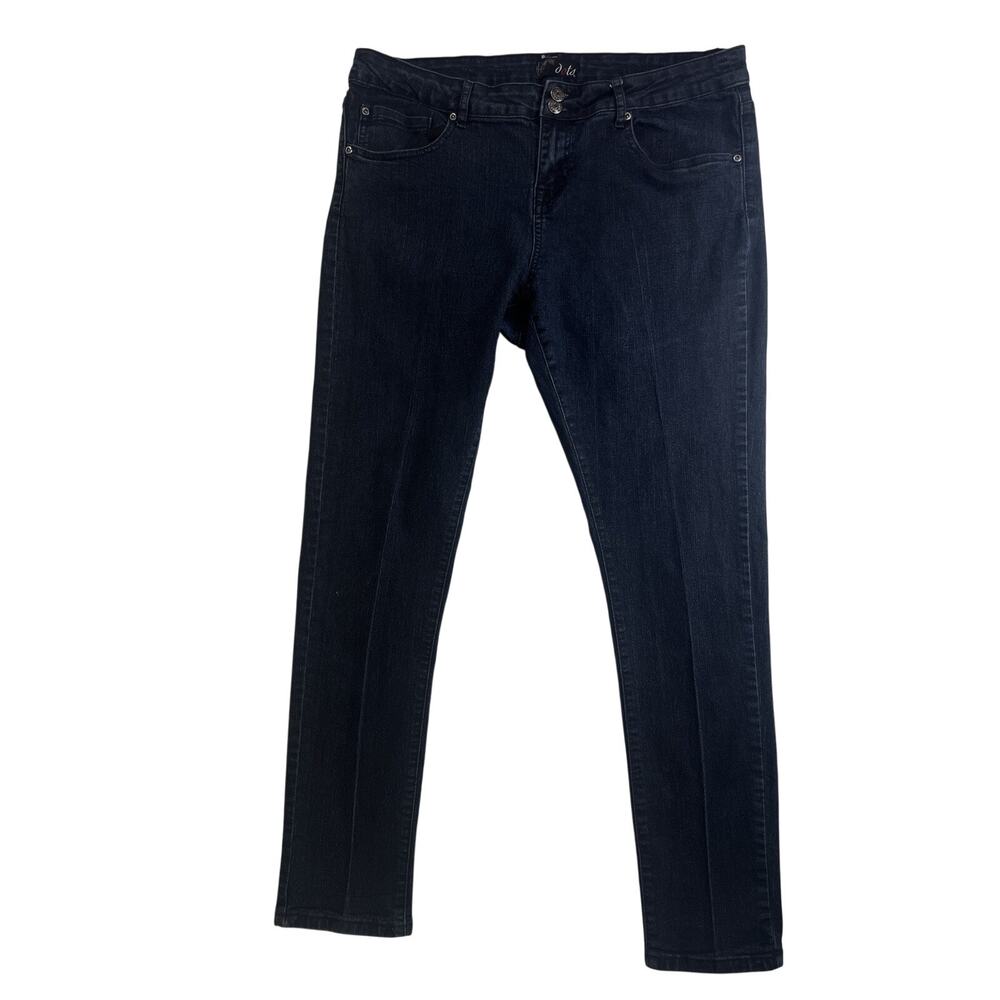 Dots Jeans Women's Size 13 Dark Wash Skinny Stretch Denim Classy Fit Pants